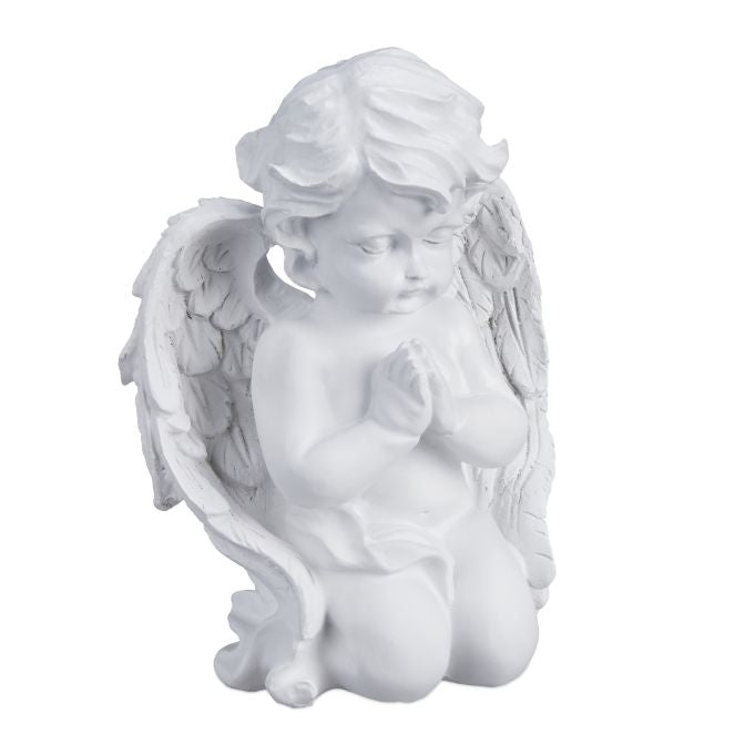 Praying angel in trench