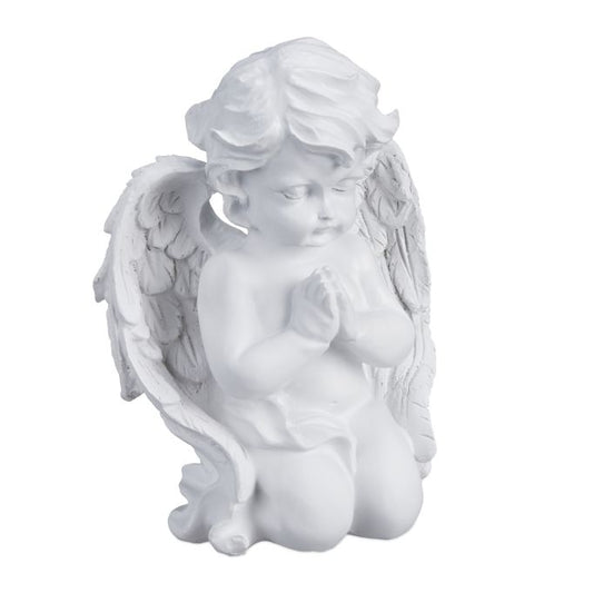 Praying angel in trench