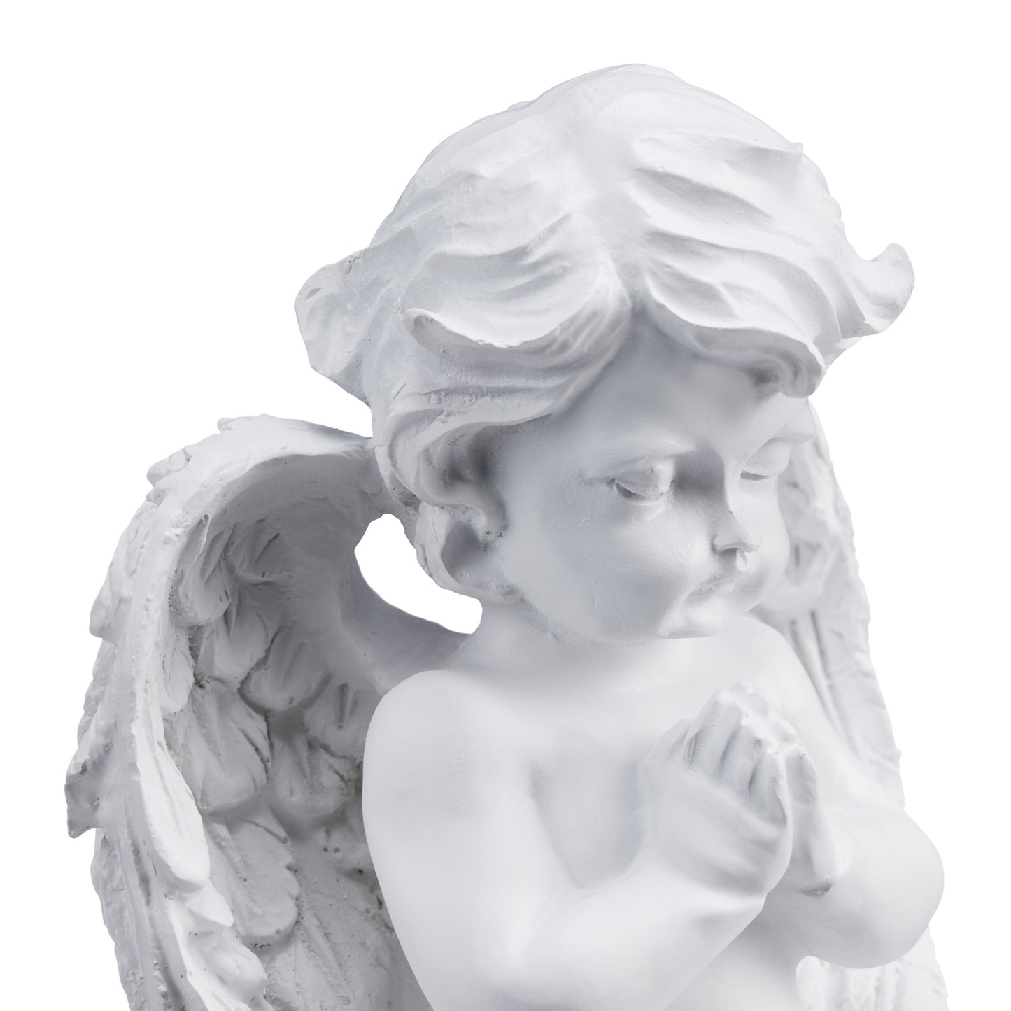 Praying angel in trench