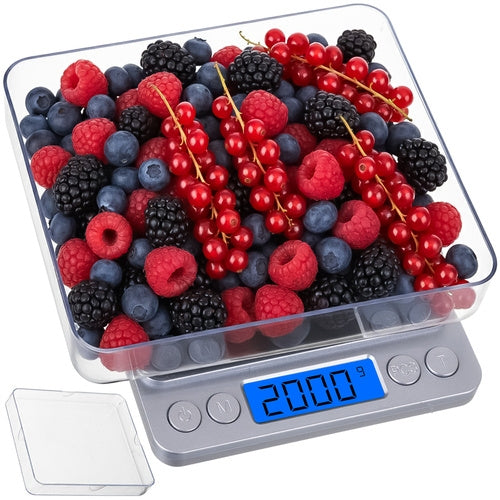 Precision LCD Kitchen Scale 2kg with 2 Bowls