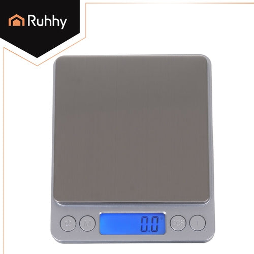Precision LCD Kitchen Scale 2kg with 2 Bowls