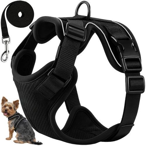 Pressure-Free Dog & Cat Harness with Leash, Size S