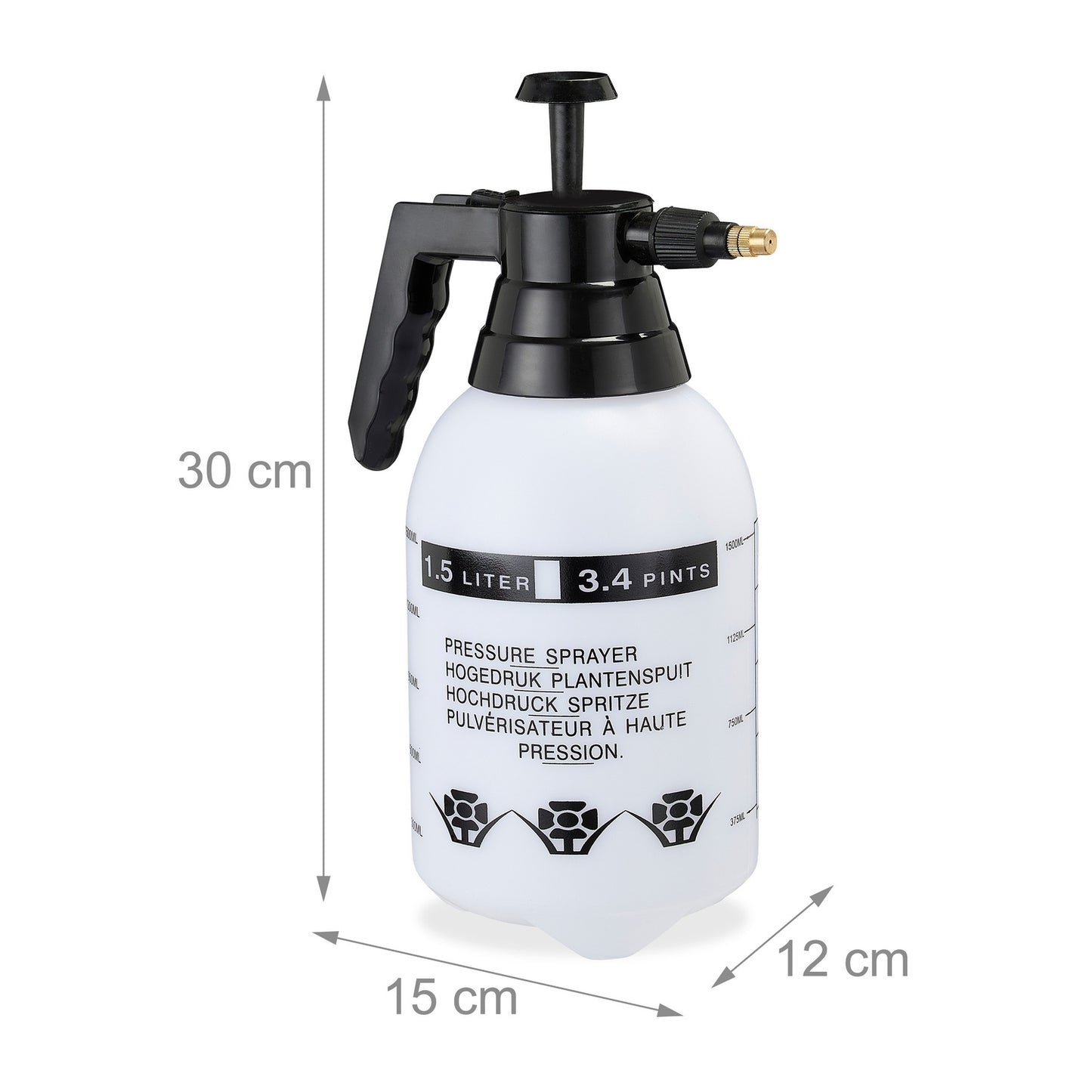 Pressure sprayer 1.5 liters
