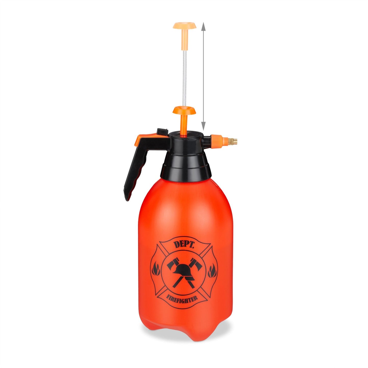 Pressure sprayer 3 liter fire extinguisher design