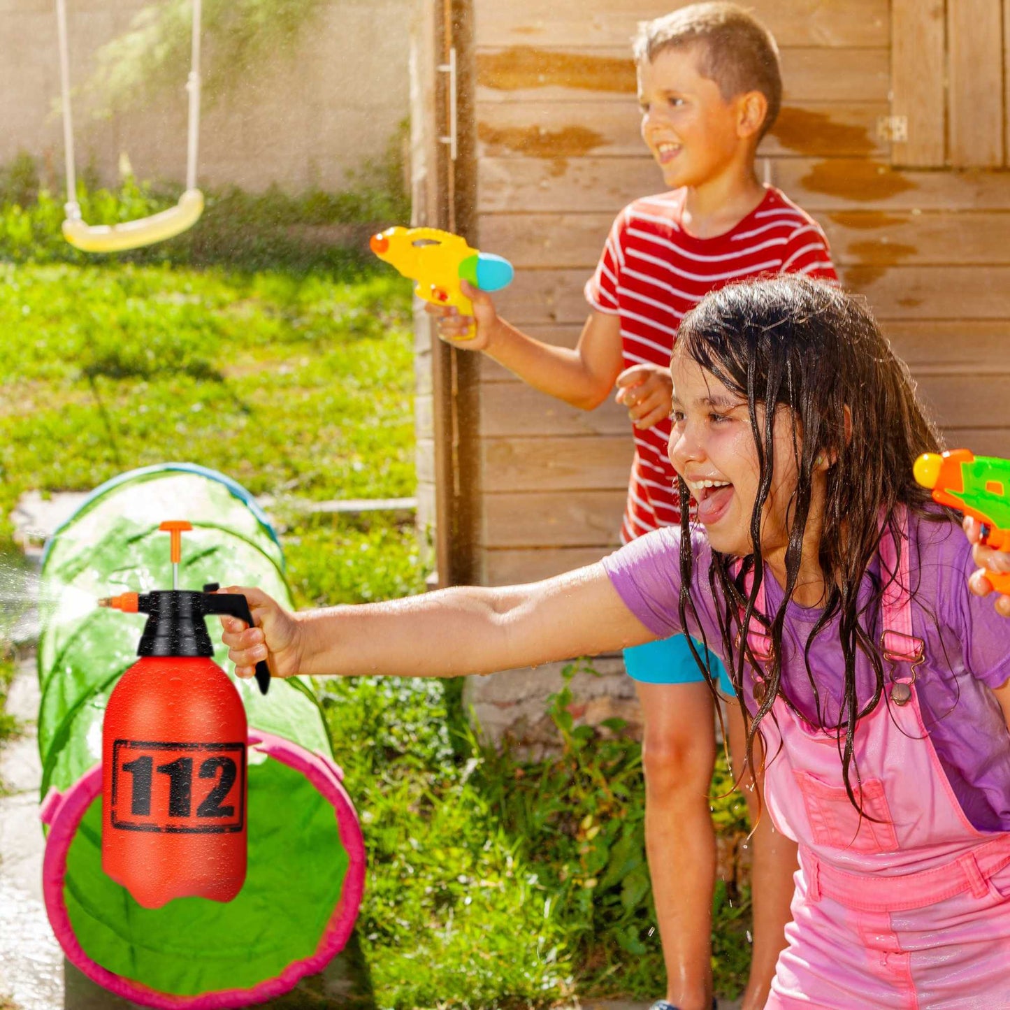 Pressure sprayer 3 liter fire extinguisher design
