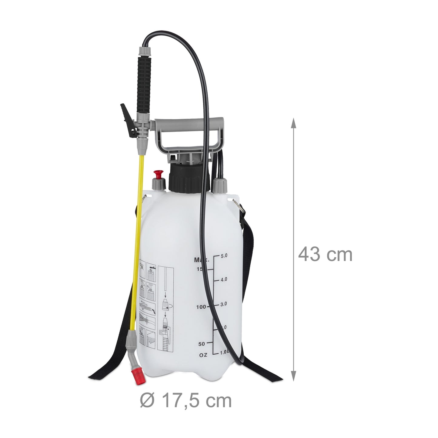 Pressure sprayer 5 l