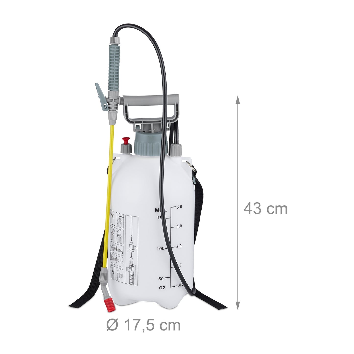 Pressure sprayer 5 l