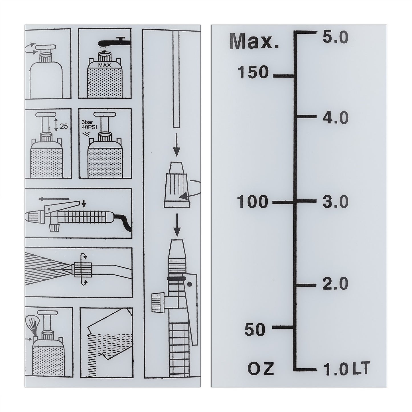 Pressure sprayer 5 liters