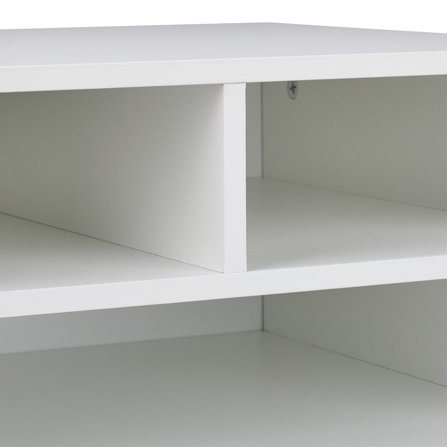 Printer Stand with 3 Storage Compartments
