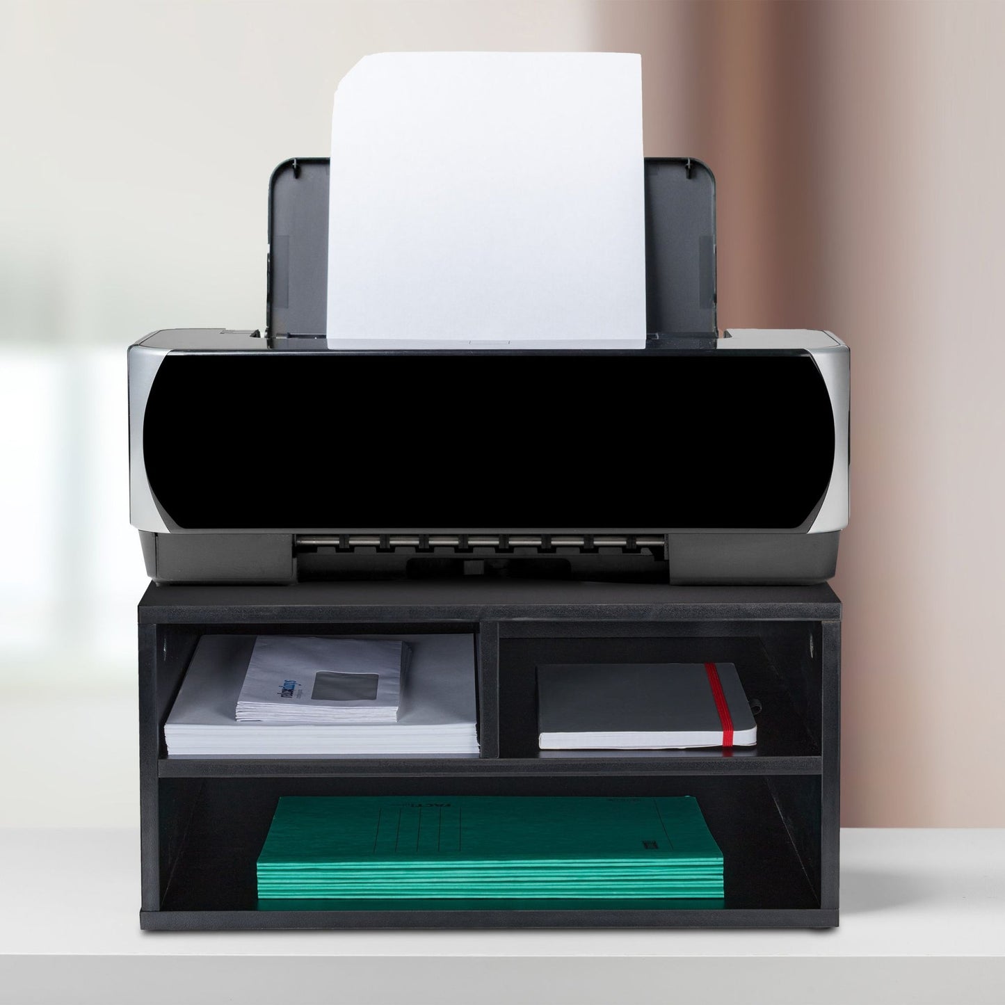 Printer shelf
