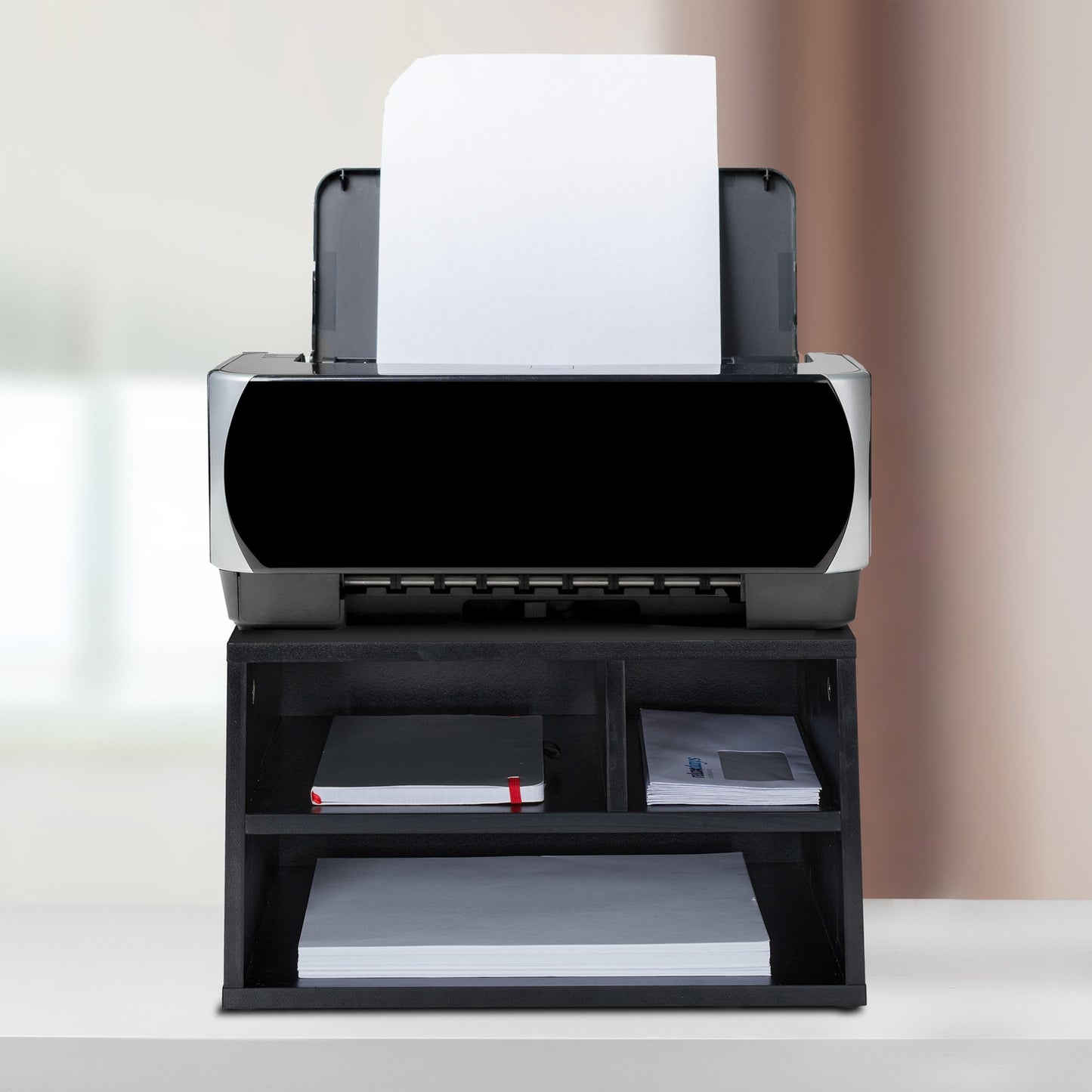 Printer shelf