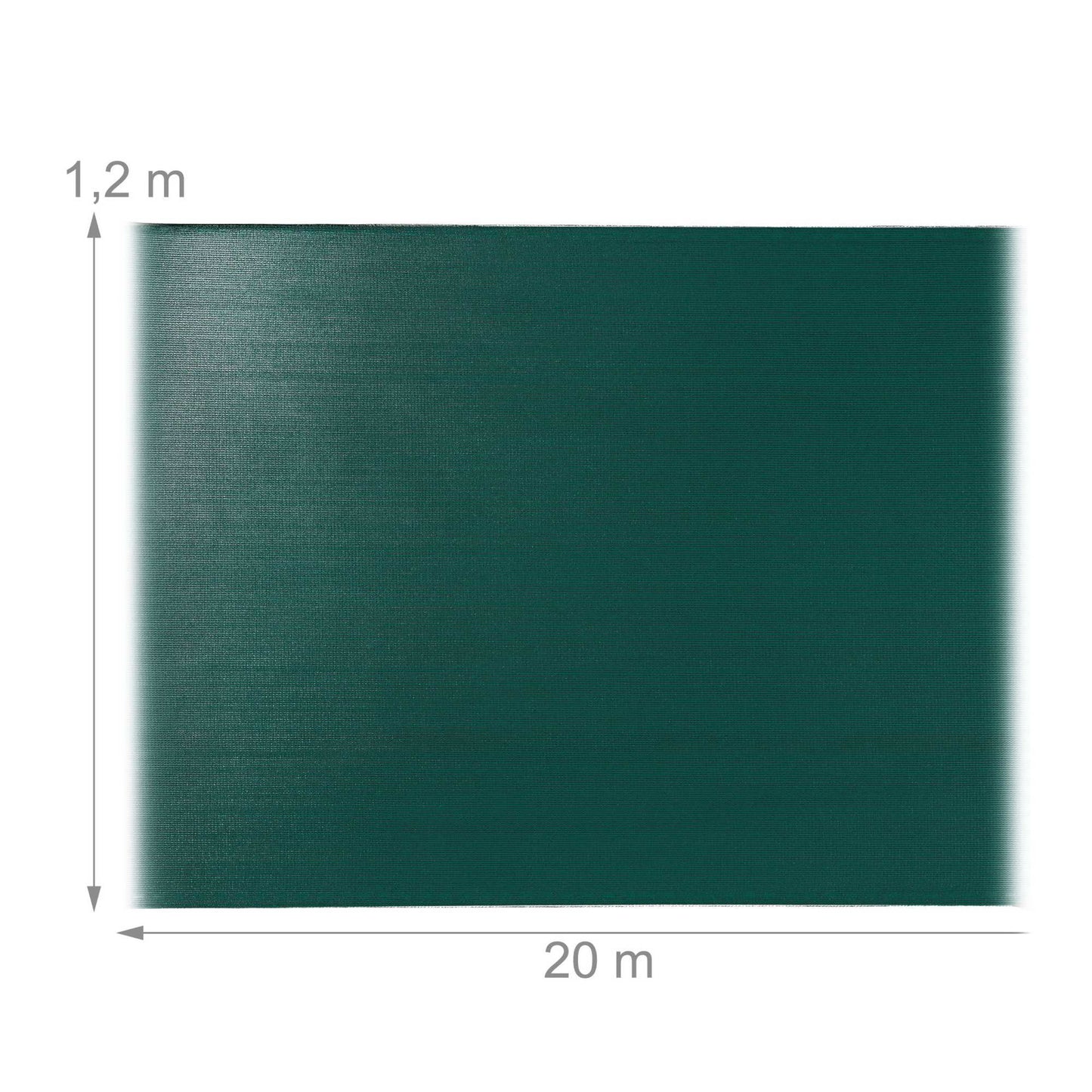 Privacy fence green 1.2 m