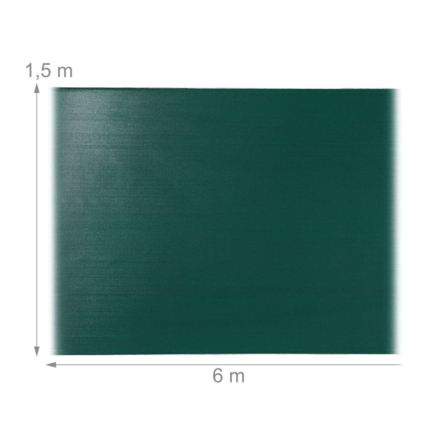 Privacy fence green