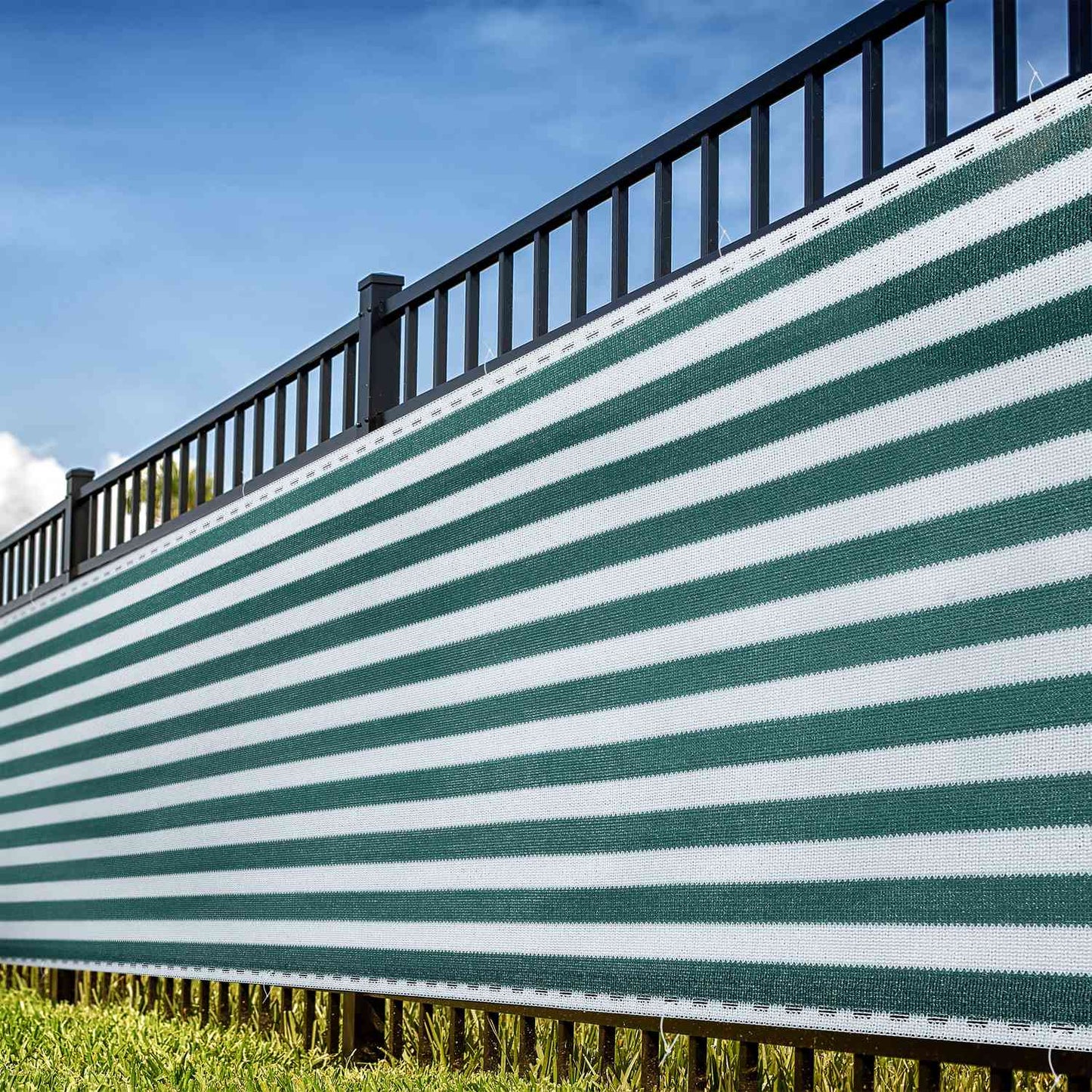Privacy protection 1.2 m green-white