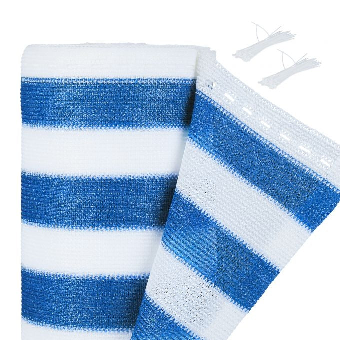 Privacy protection 1.5 m blue-white