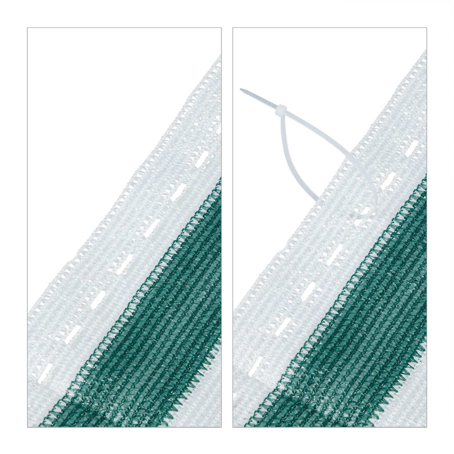 Privacy protection 1.5 m green-white