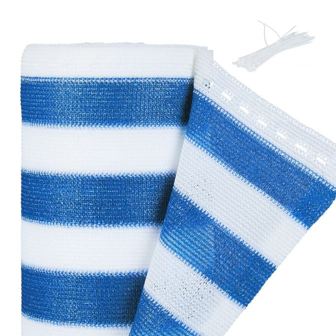 Privacy protection 1.8 m blue-white