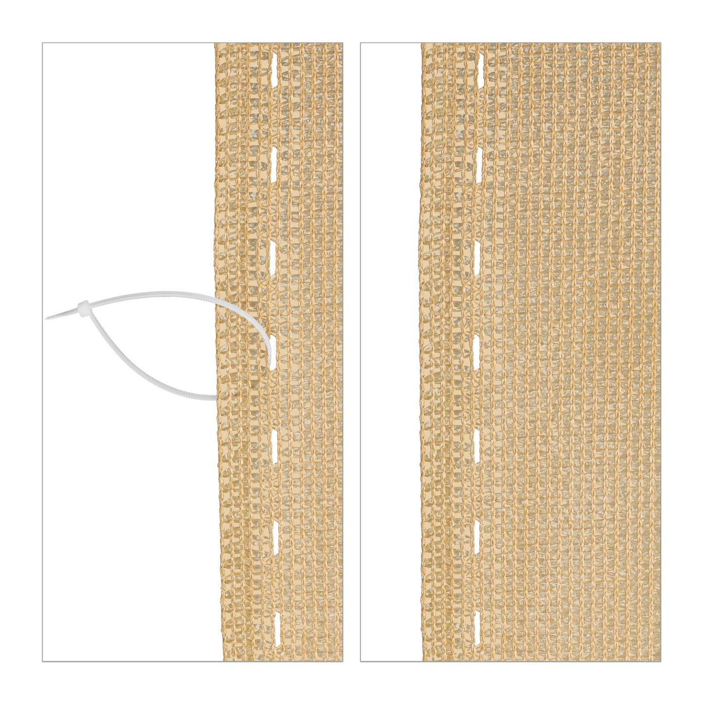 Privacy protection 1 m beige