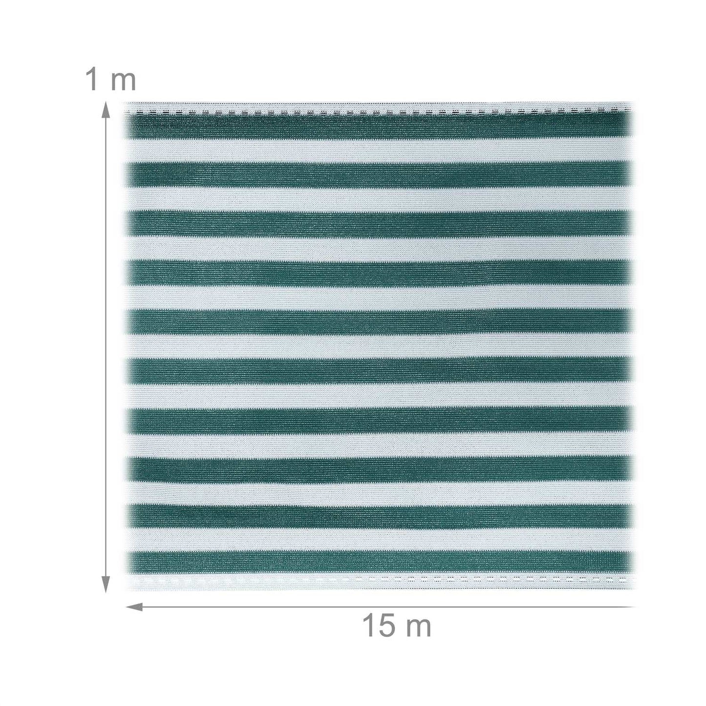 Privacy protection 1 m green-white