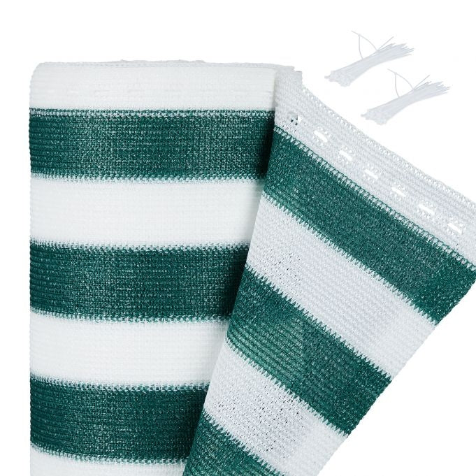 Privacy protection 1 m green-white