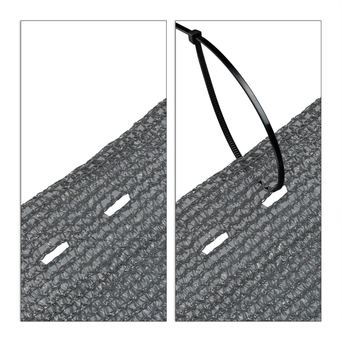 Privacy screen 2 m high anthracite grey