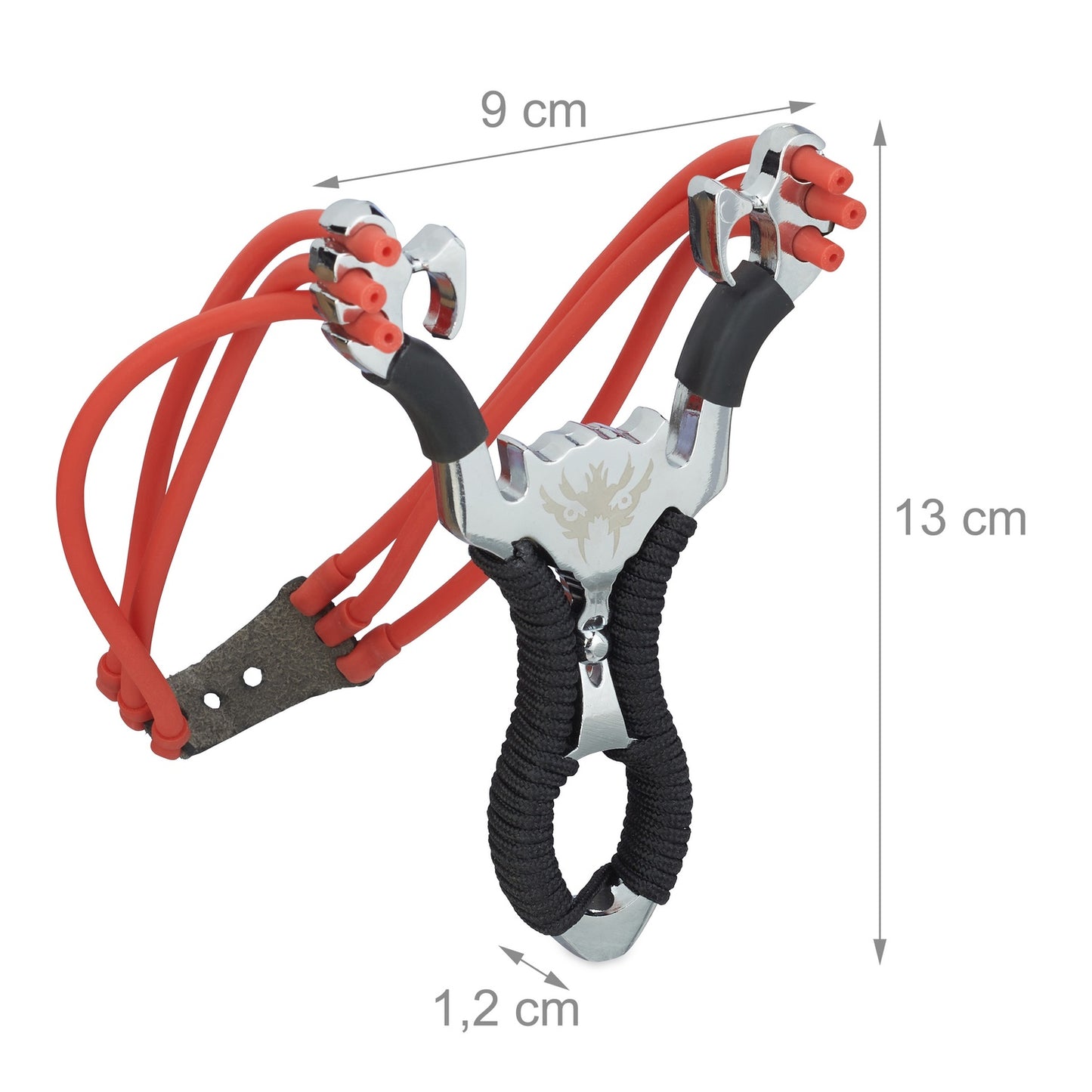 Professional slingshot with latex bands