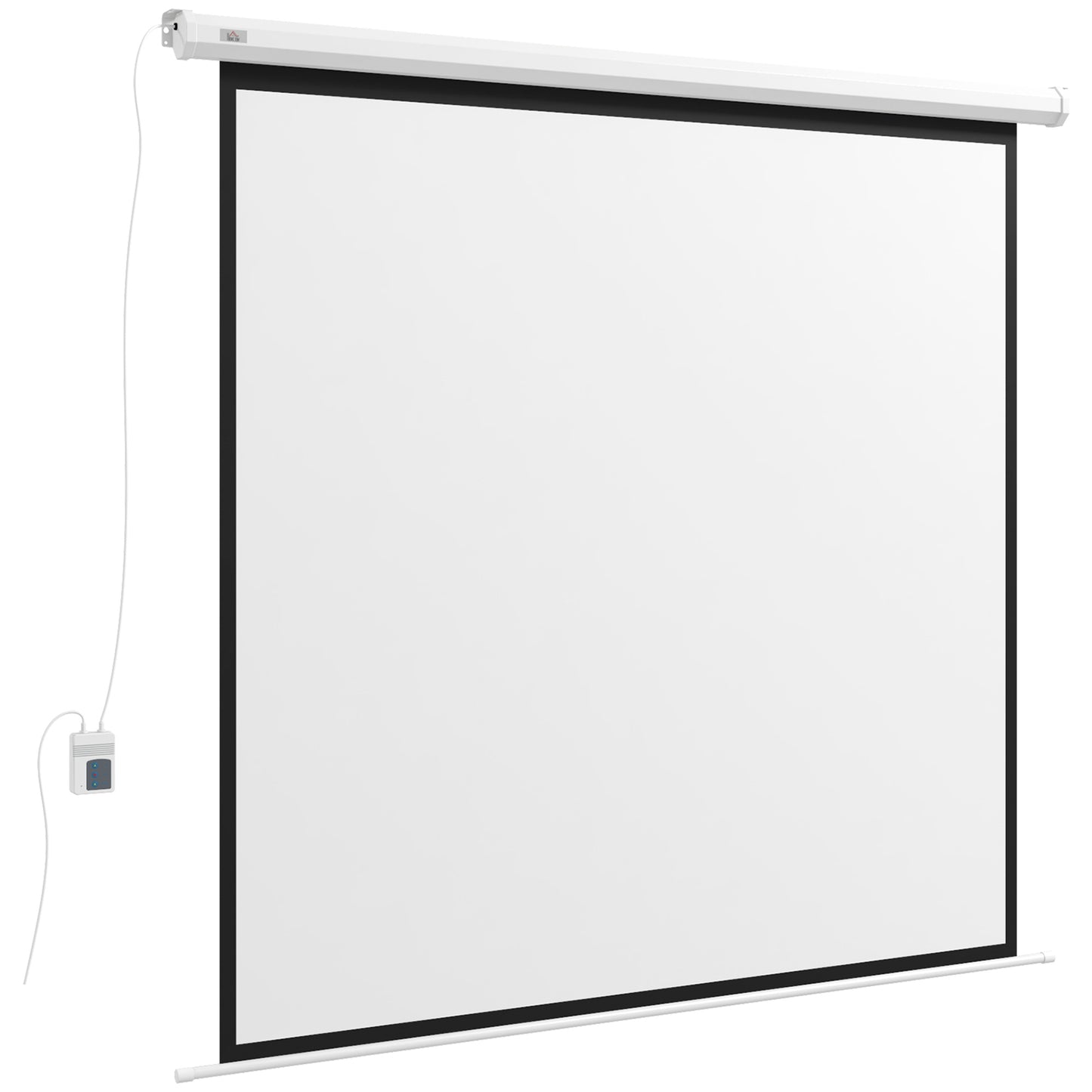 Projector Screen, 172x172 cm, Remote Control, 1:1 Format