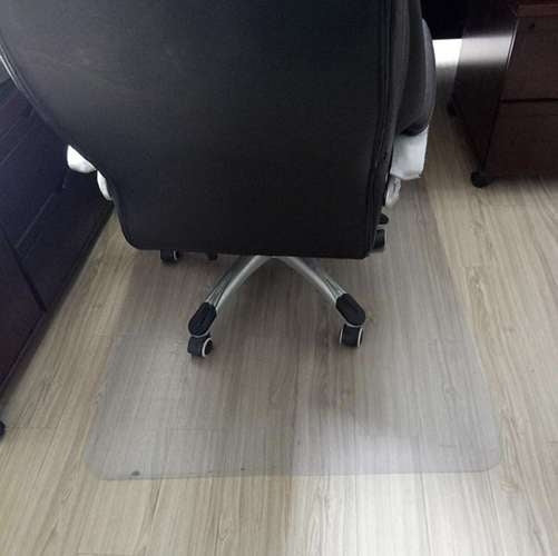 Protective chair mat 100x140cm RUHHY - milky