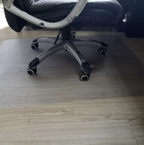 Protective chair mat 100x140cm RUHHY - milky