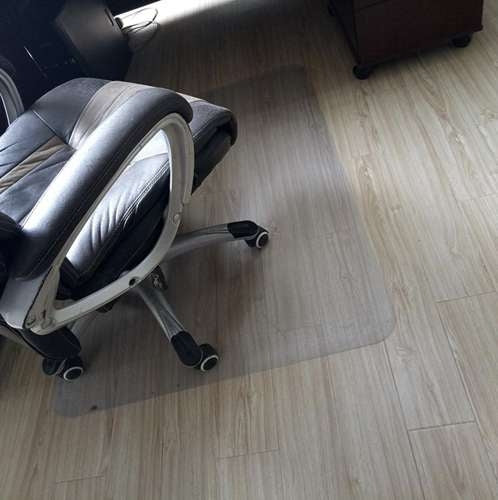 Protective chair mat 100x140cm RUHHY - milky