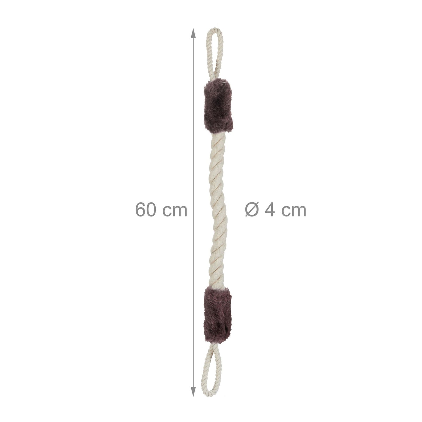 Protective clip for door cord set of 2 brown