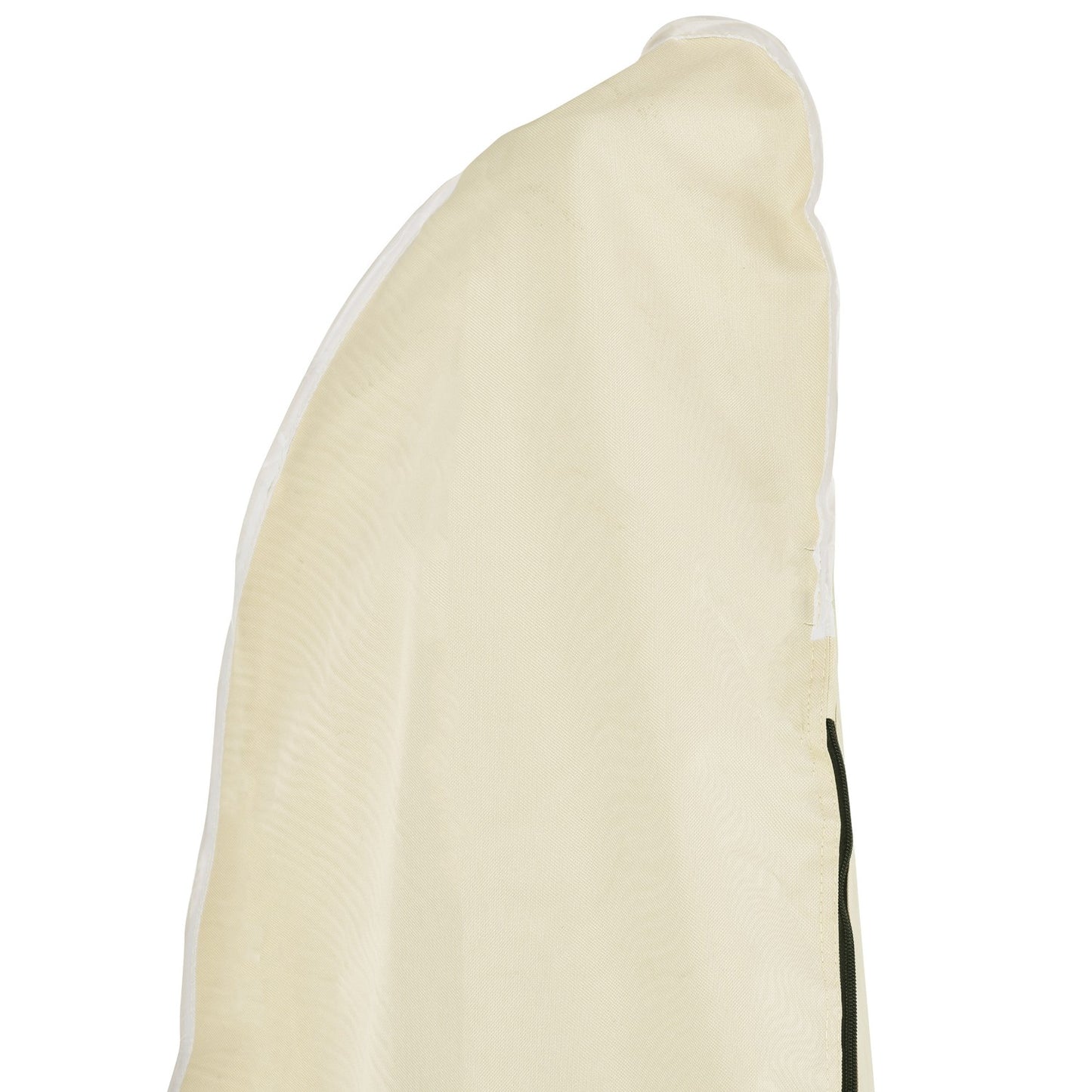 Cantilever umbrella cover, Oxford with zipper, Beige 56x220cm