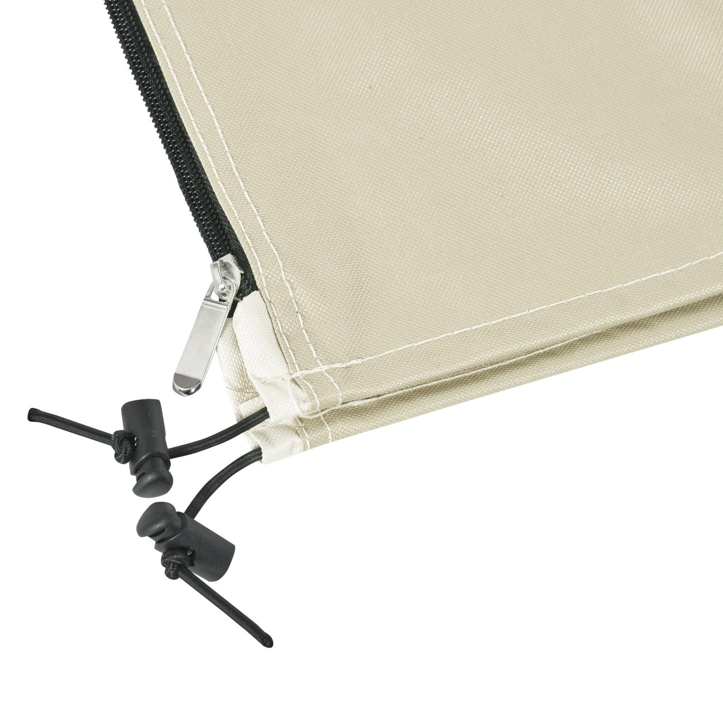 Cantilever umbrella cover, Oxford with zipper, Beige 56x220cm