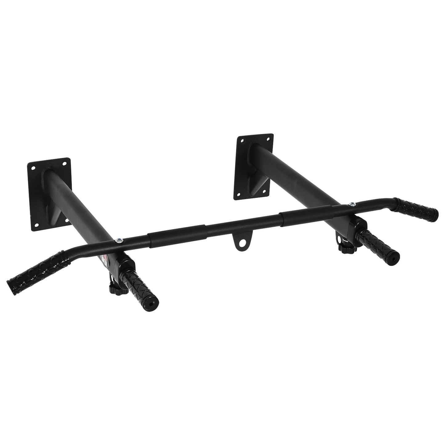 Wall-mounted Pull-Up Bar with loops for punching bag, steel