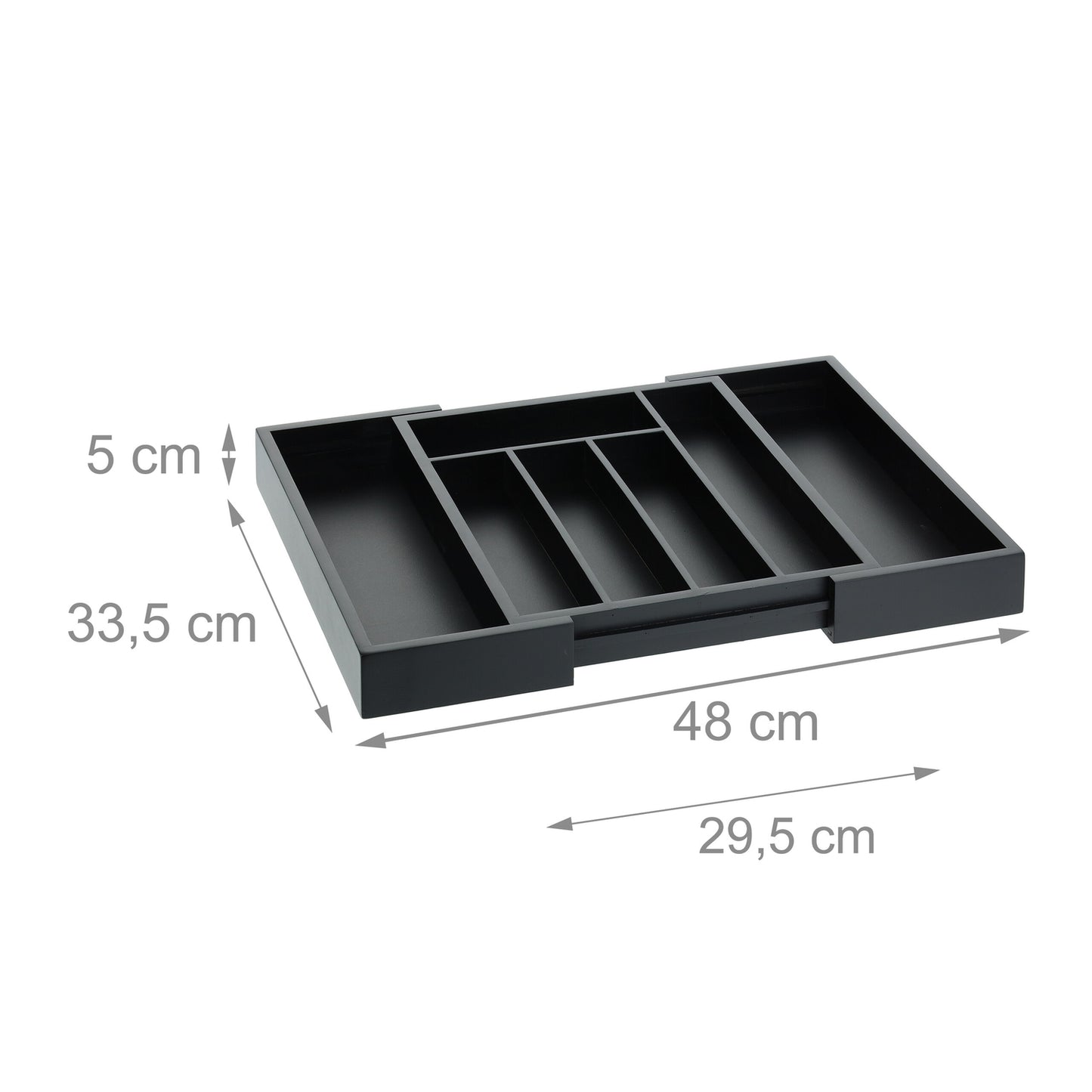 Pull-out cutlery tray
