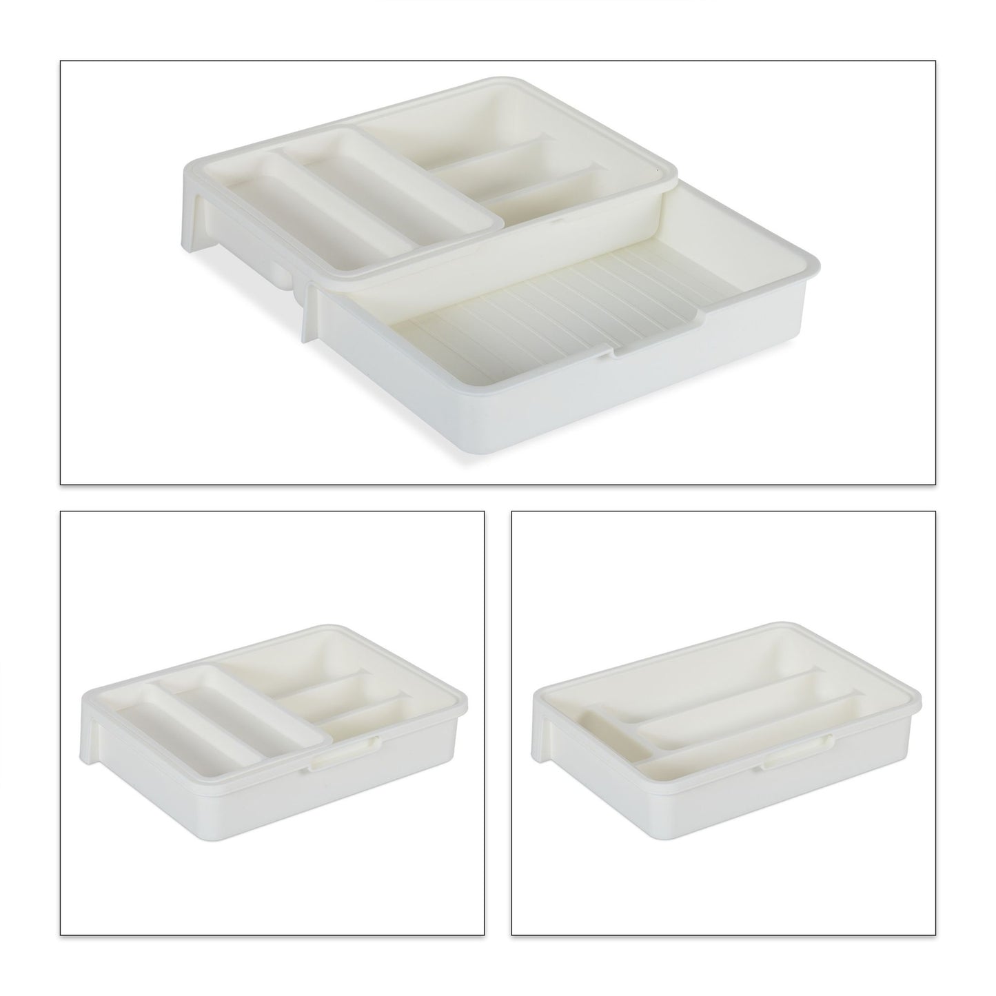 Pull-out cutlery tray