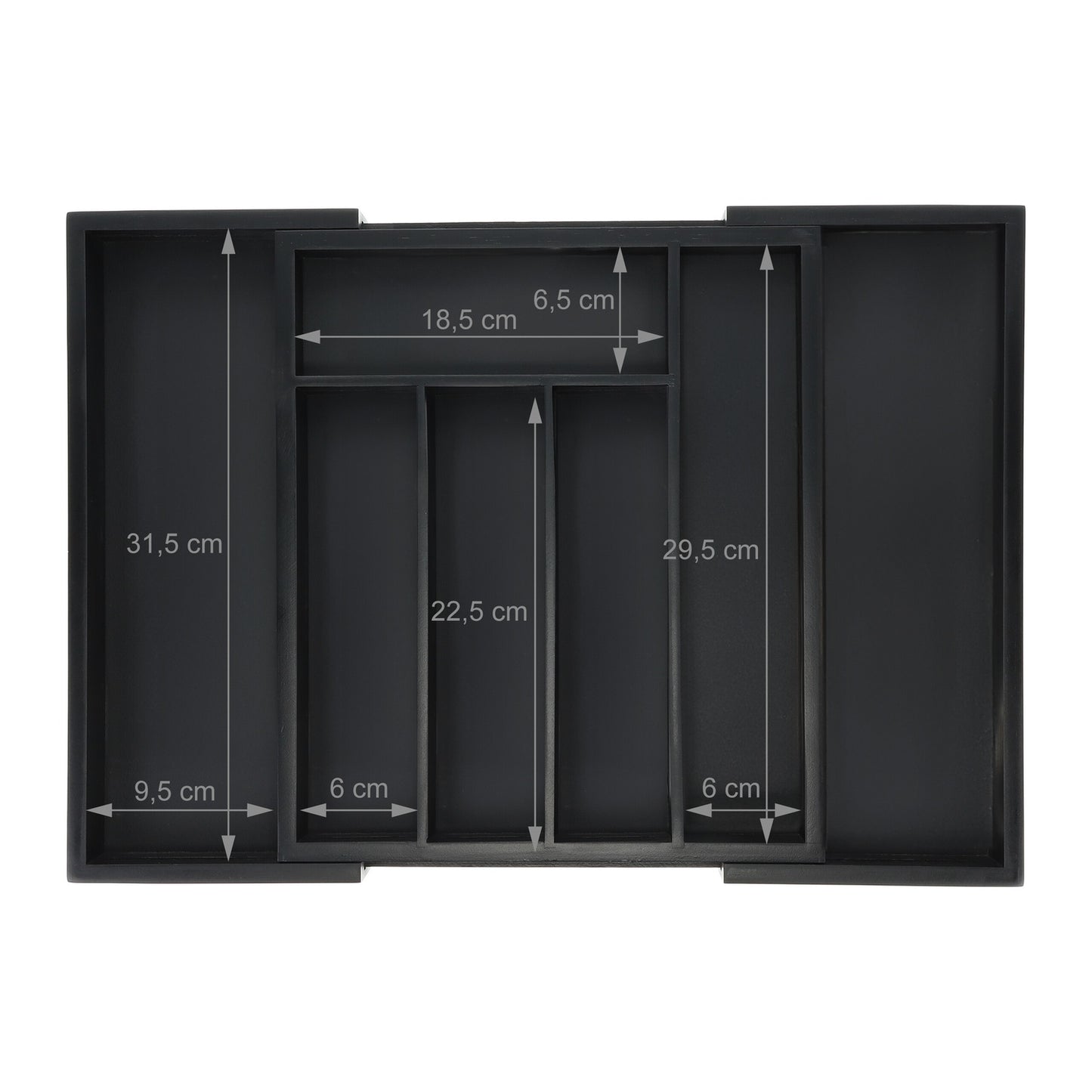 Pull-out cutlery tray