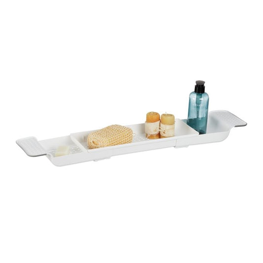 Pull-out shelf for bathtub