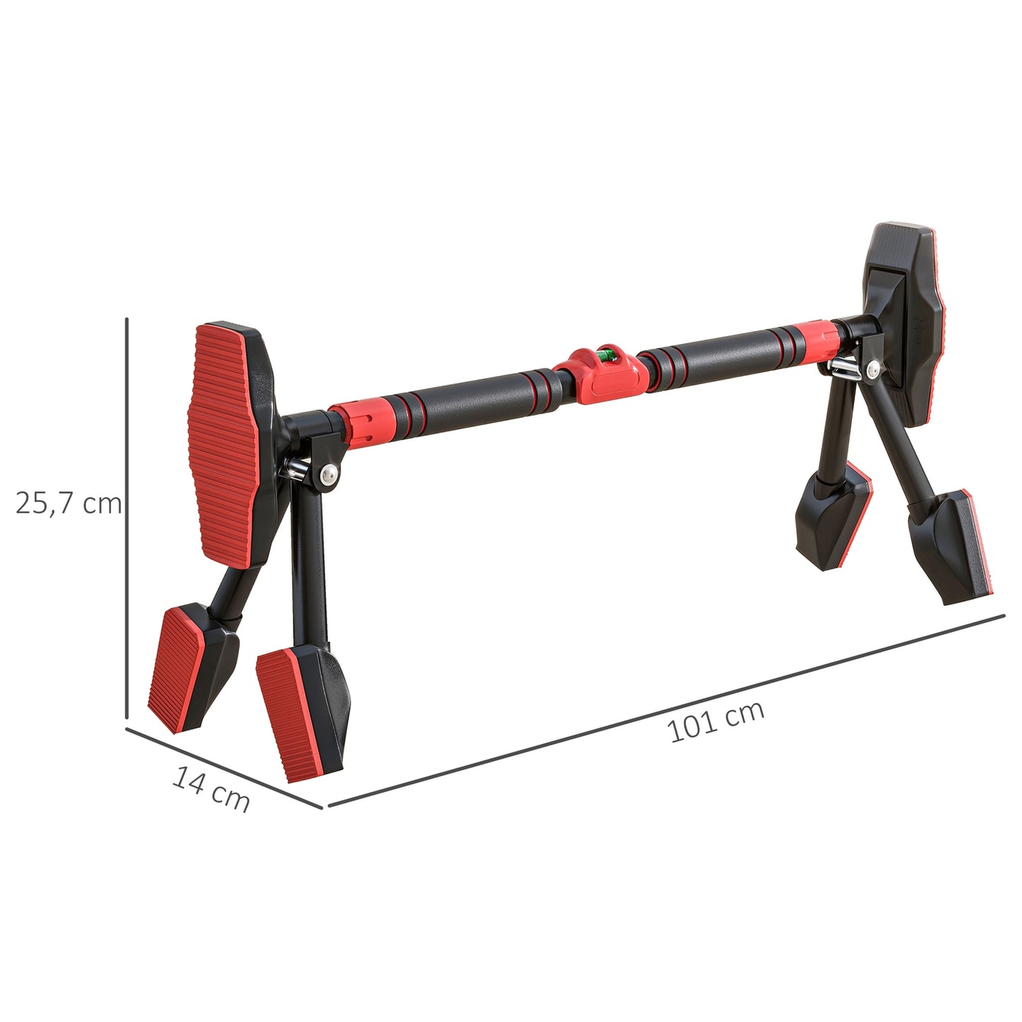 Adjustable Pull-Up Bar for door frames, 225 kg capacity