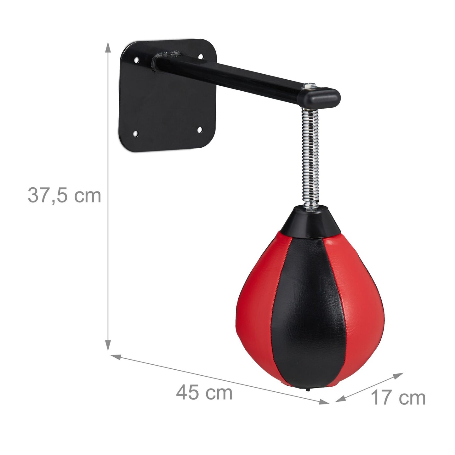 Punch ball for the wall