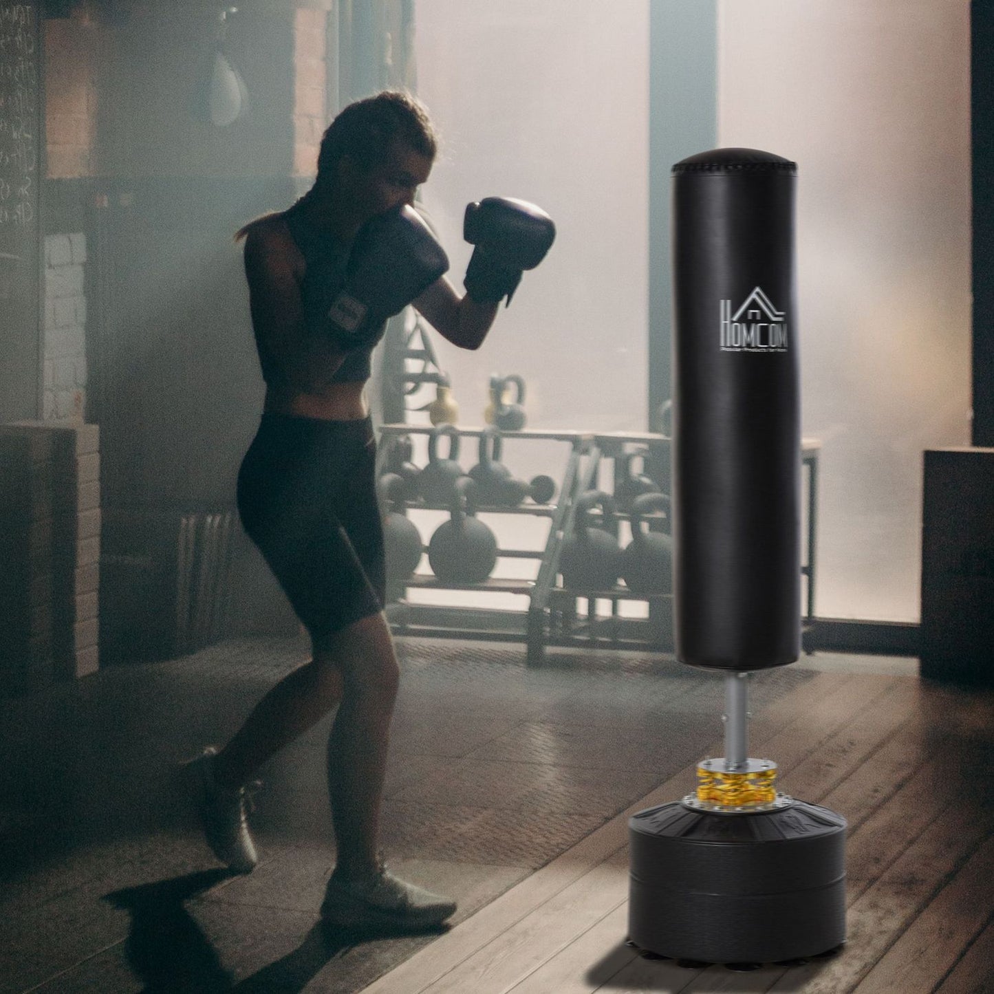 Freestanding punching bag 170cm, Heavy Duty With suction base