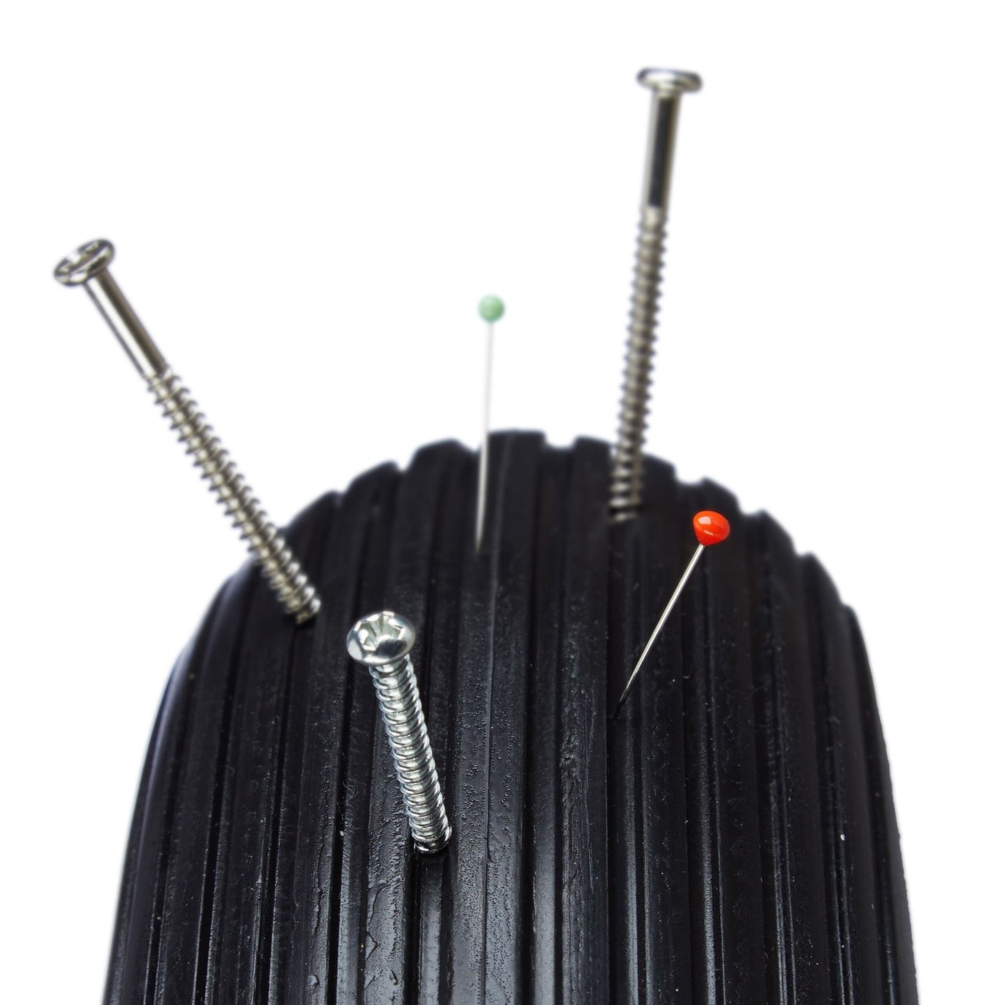 Puncture-Proof Solid Rubber Wheel with Axle 4.80-8