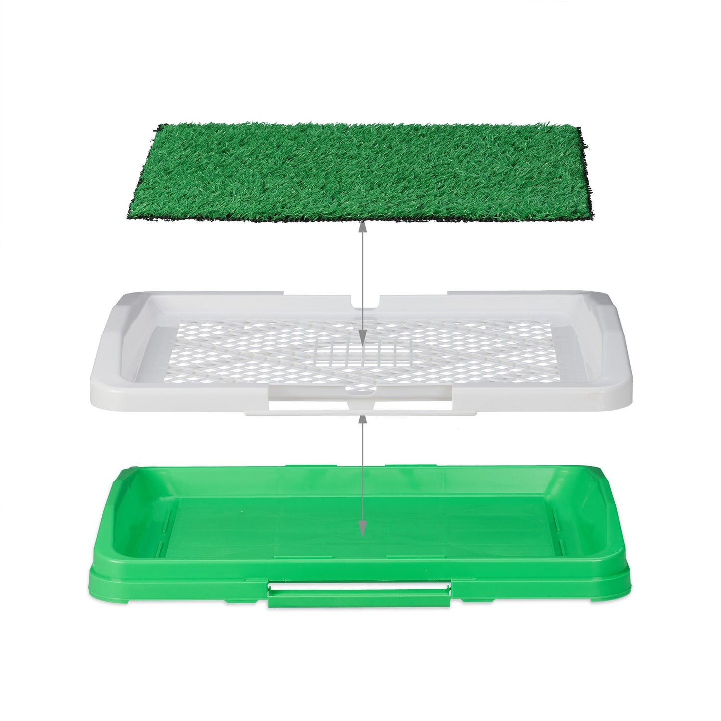 Puppy Litter Tray with Grass – Easy Clean Dog Toilet
