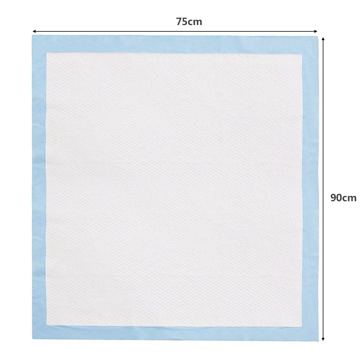 Puppy Training Pads, 75x90 cm, 100 Pack, Leak-Proof, 5-Layer
