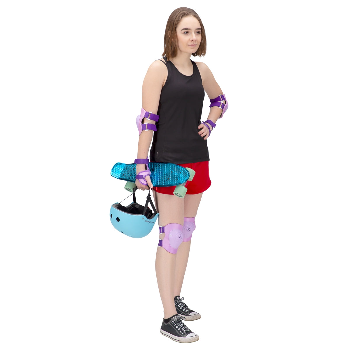 Purple L Size Protectors Set – Nils Extreme