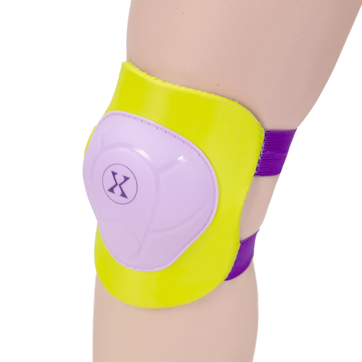 Purple-Lime Size L Helmet Protectors Set