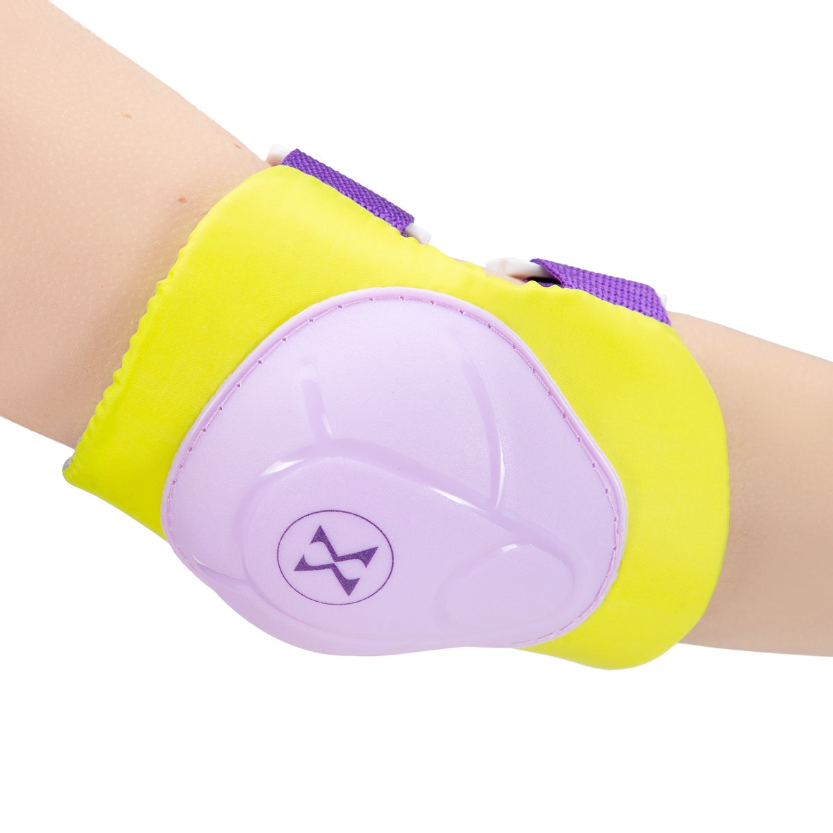 Purple-Lime Size L Helmet Protectors Set