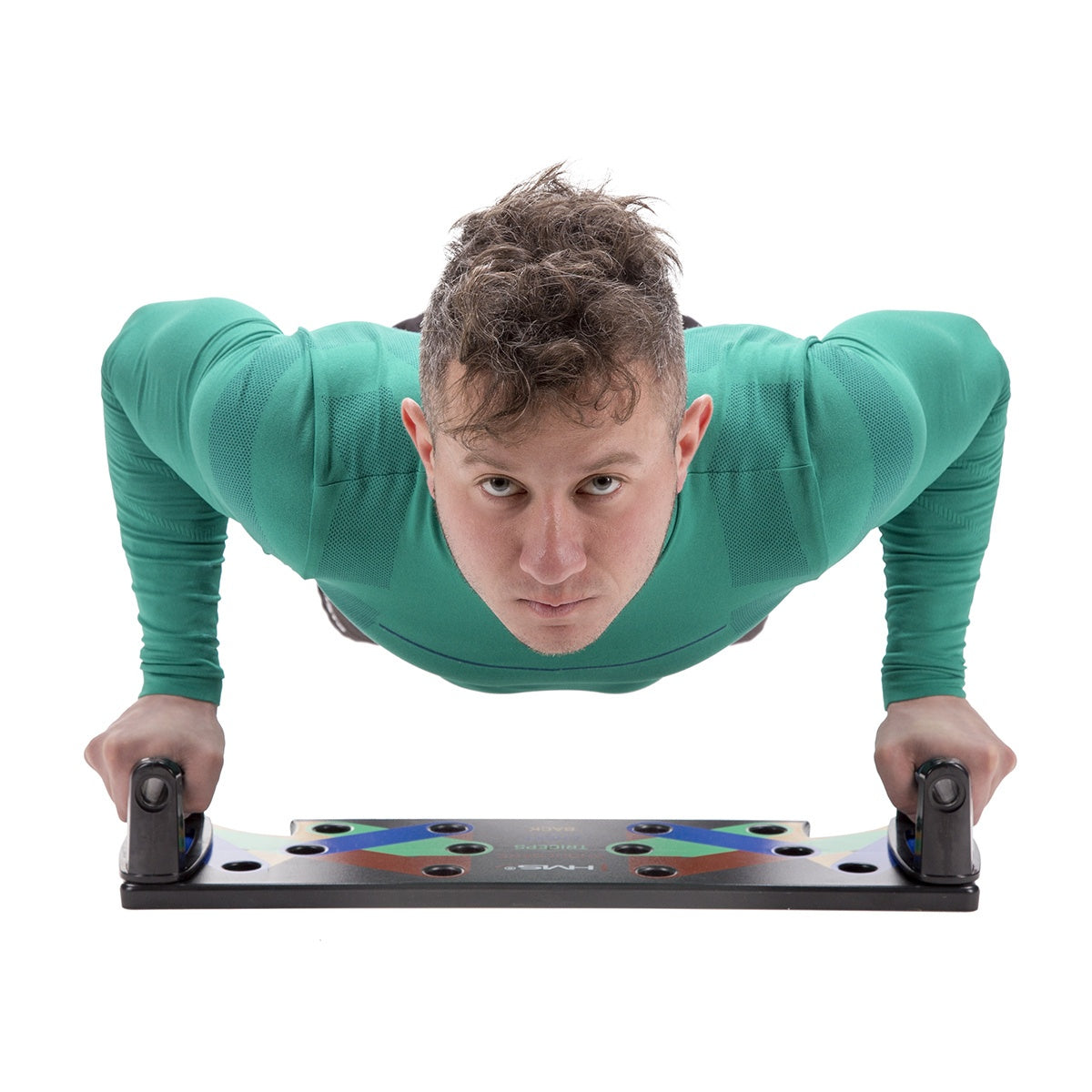 Push Up Board with Multi-Position Slots, Black