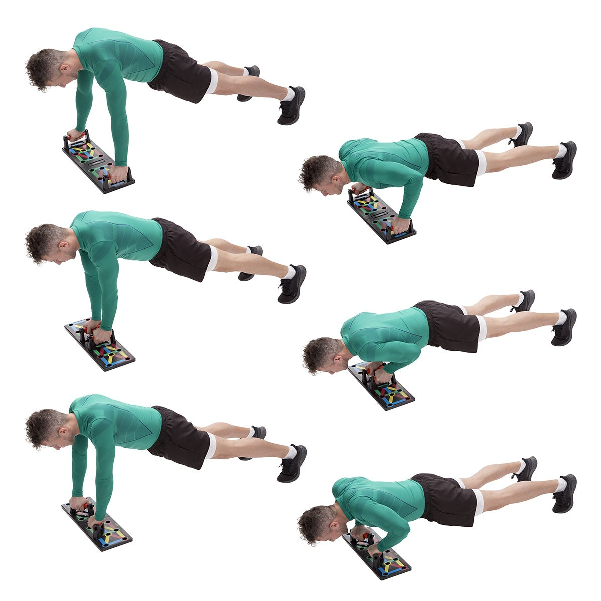 Push Up Board with Multiple Positions