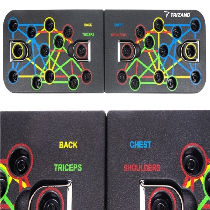 Push-up board / handle with lines
